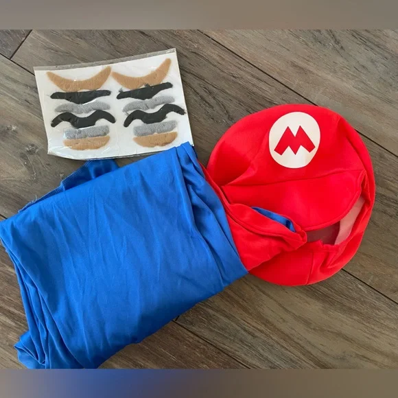New Adult Grownups Super Mario Halloween costume size L - Picture 5 of 5